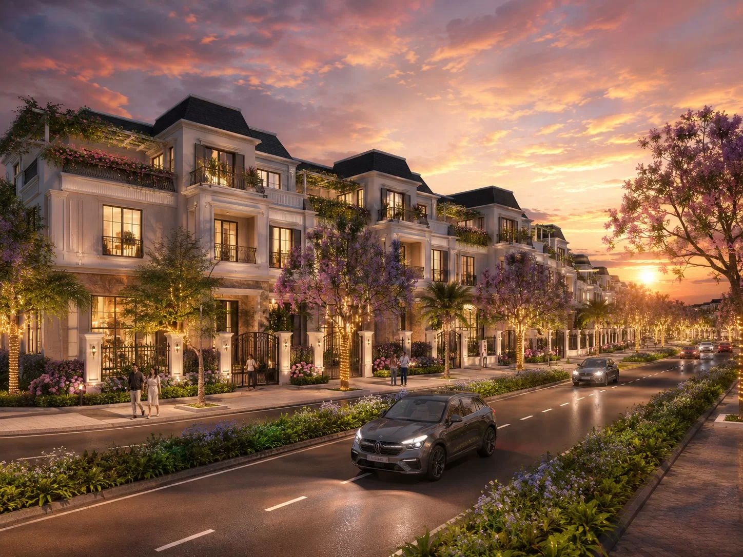 Thiết kế biệt thự song lập Vinhomes King Park