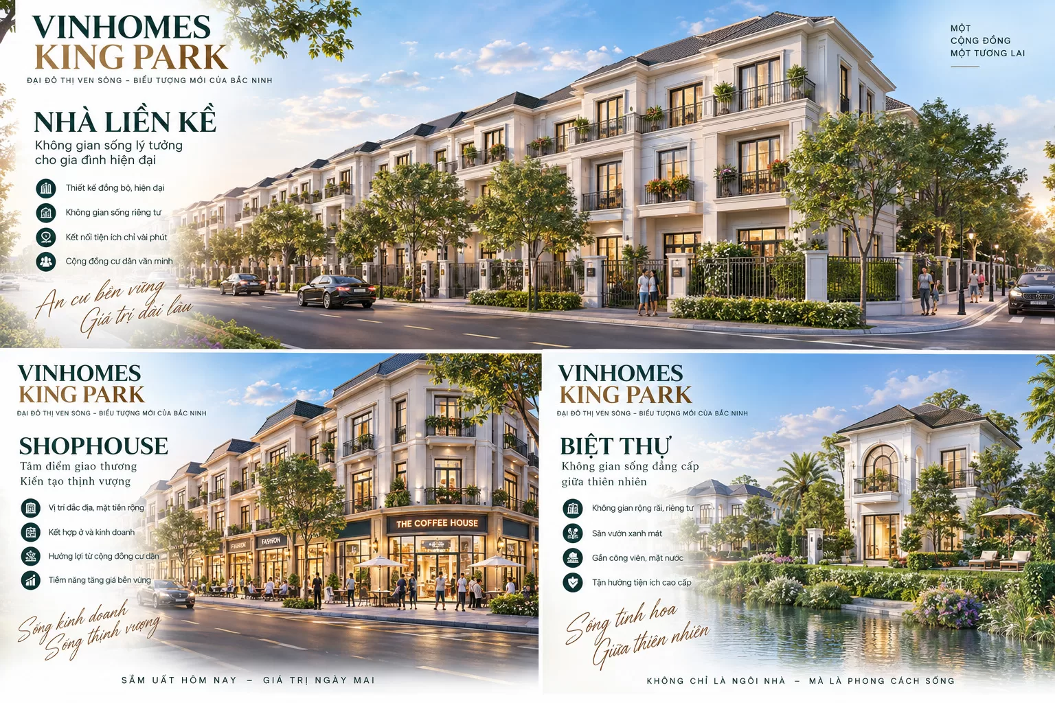 Vinhomes King Park có những loại hình sản phẩm nào? Mỗi lựa chọn là một cách sống Vinhomes King Park có những loại hình sản phẩm nào? Mỗi lựa chọn là một cách sống