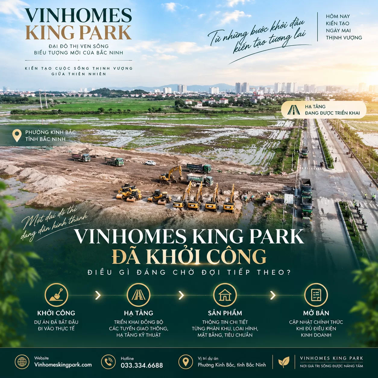 VINHOMES KING PARK SAU KHỞI CÔNG: ĐIỀU GÌ ĐÁNG CHỜ ĐỢI TIẾP THEO? VINHOMES KING PARK SAU KHỞI CÔNG: ĐIỀU GÌ ĐÁNG CHỜ ĐỢI TIẾP THEO?