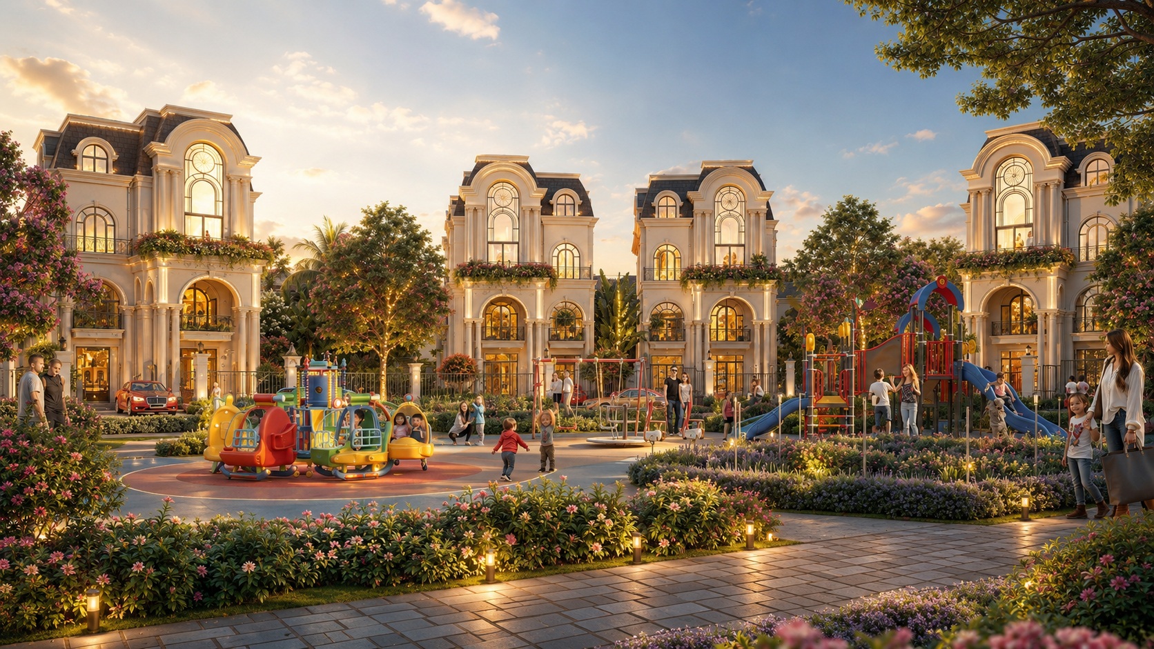 Hệ tiện ích trưởng thành theo thời gian tại Vinhomes Kinh Park