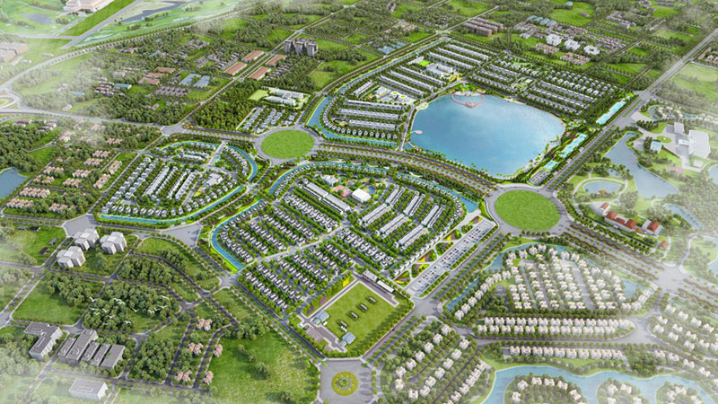 Những tổ hợp đô thị đặt nền móng