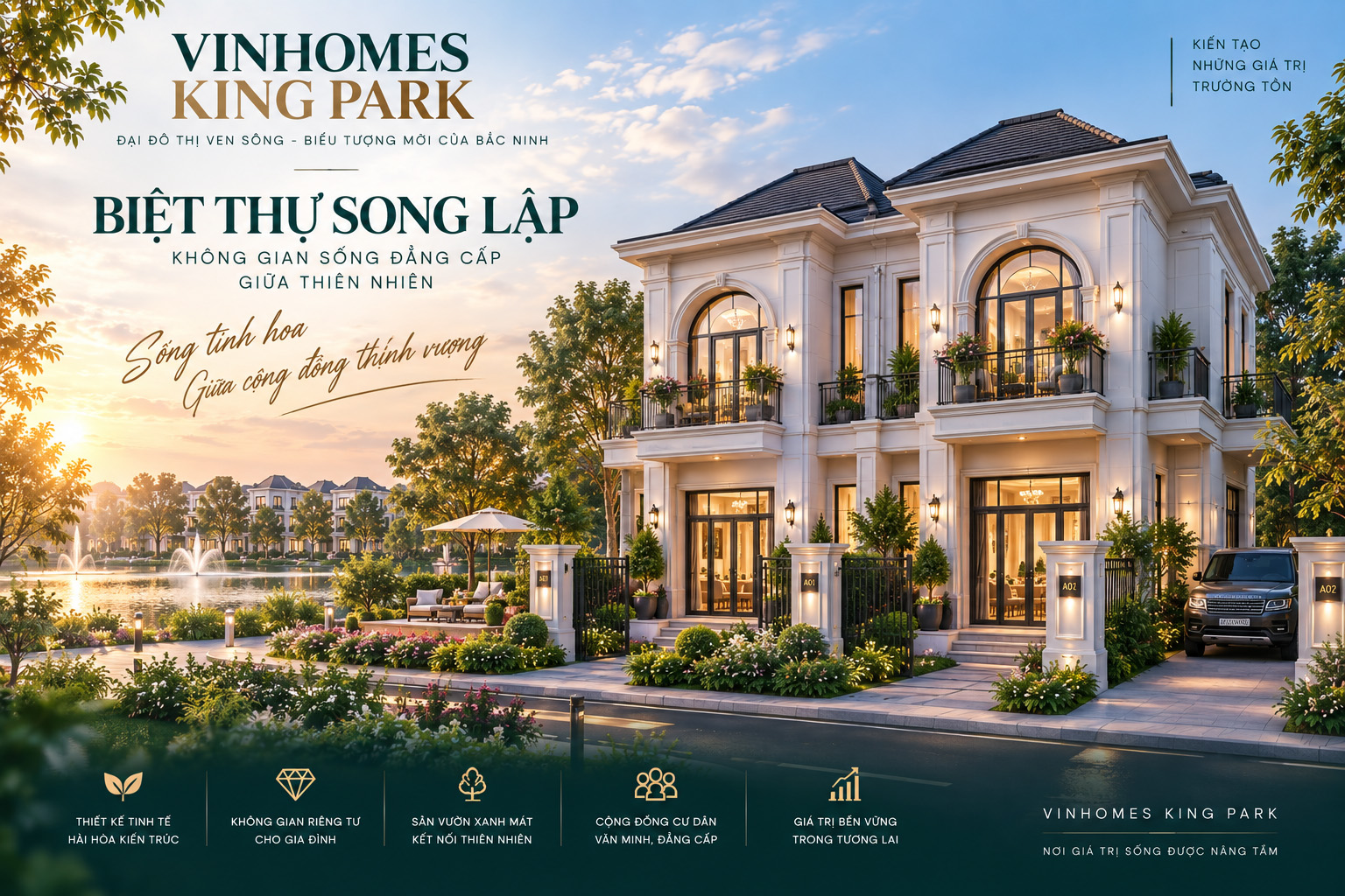 thiết kế biệt thự song lập vinhomes king park bắc ninh thiết kế biệt thự song lập vinhomes king park bắc ninh