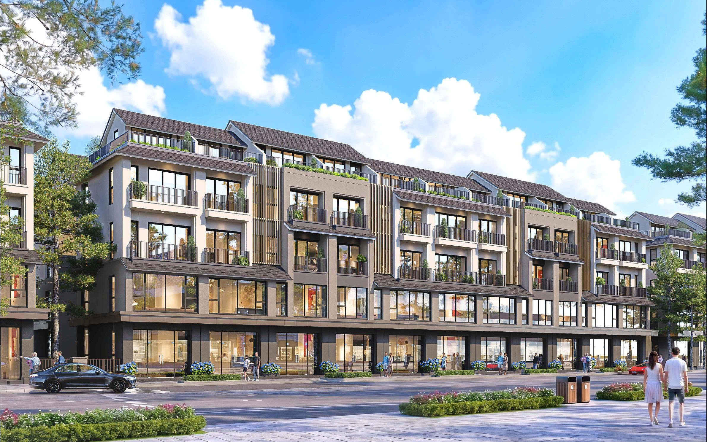 Thiết kế liền kề, shophouse Vinhomes King Park Bắc Ninh - Hình ảnh 2