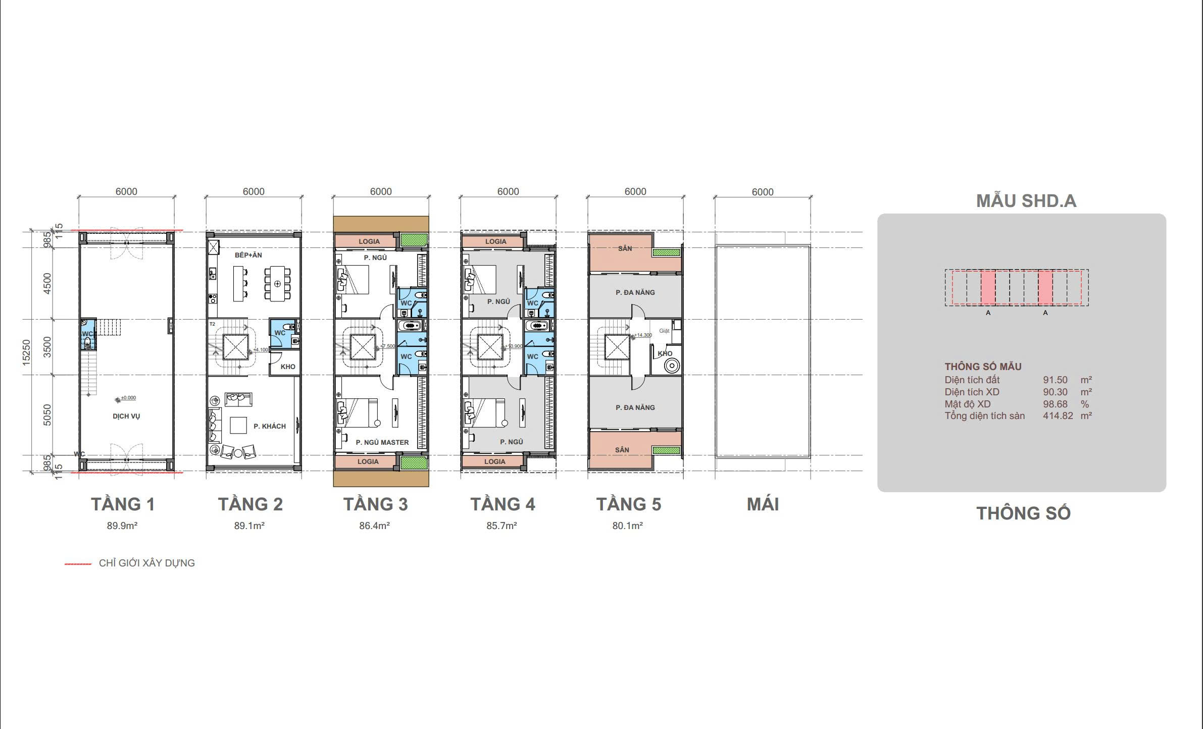 Thiết kế liền kề, shophouse Vinhomes King Park Bắc Ninh - Hình ảnh 6